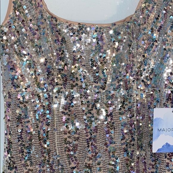 Majorelle Danielle Maxi Dress In Shimmer Multi - Picture 8 of 12